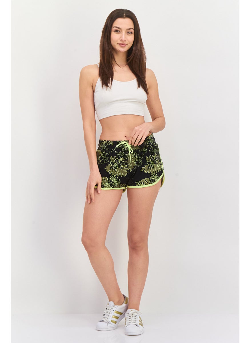 PUMA Women Sportswear Fit Training Shorts, Black Combo  - Image 3