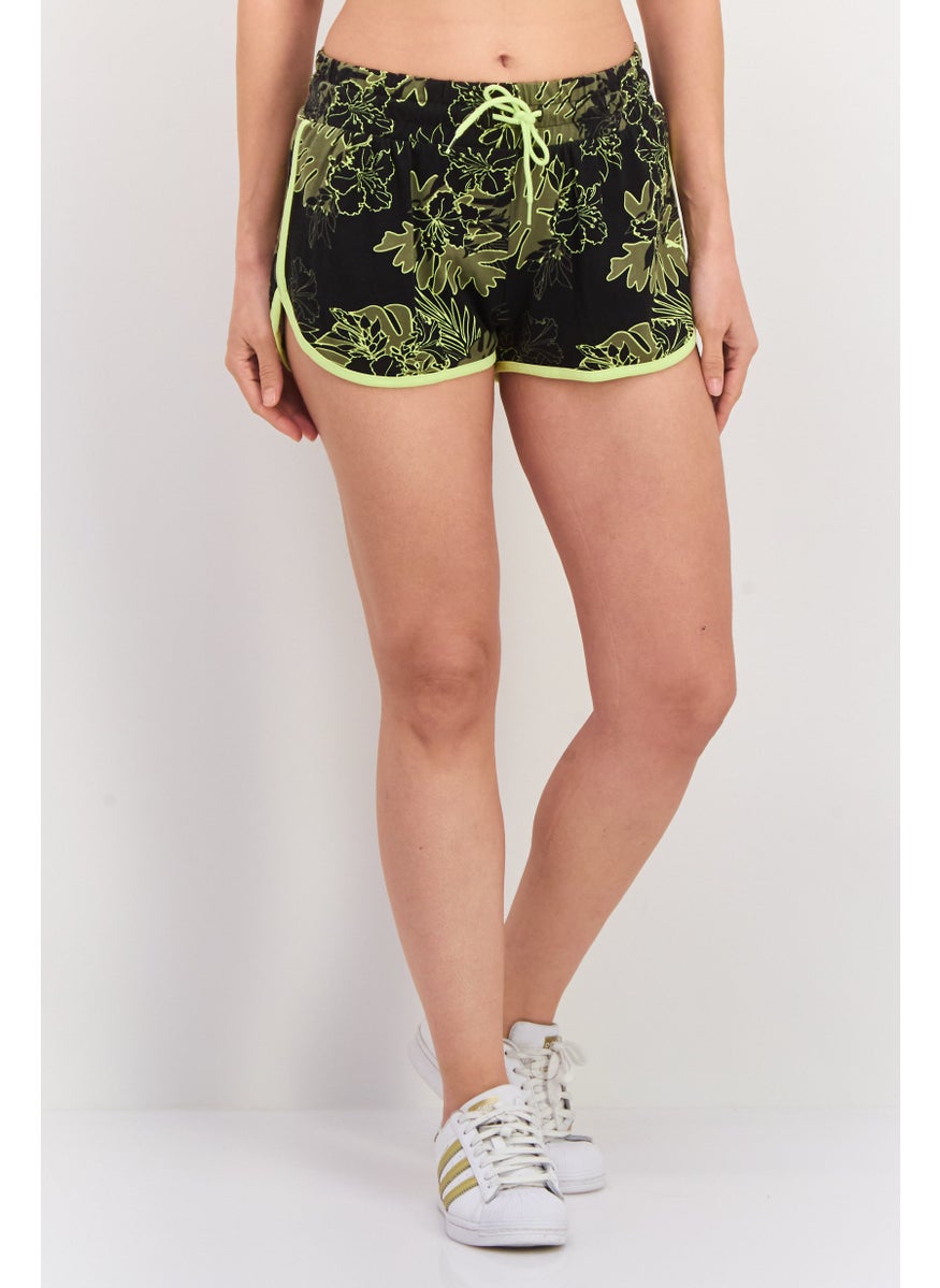 PUMA Women Sportswear Fit Training Shorts, Black Combo  - Image 1