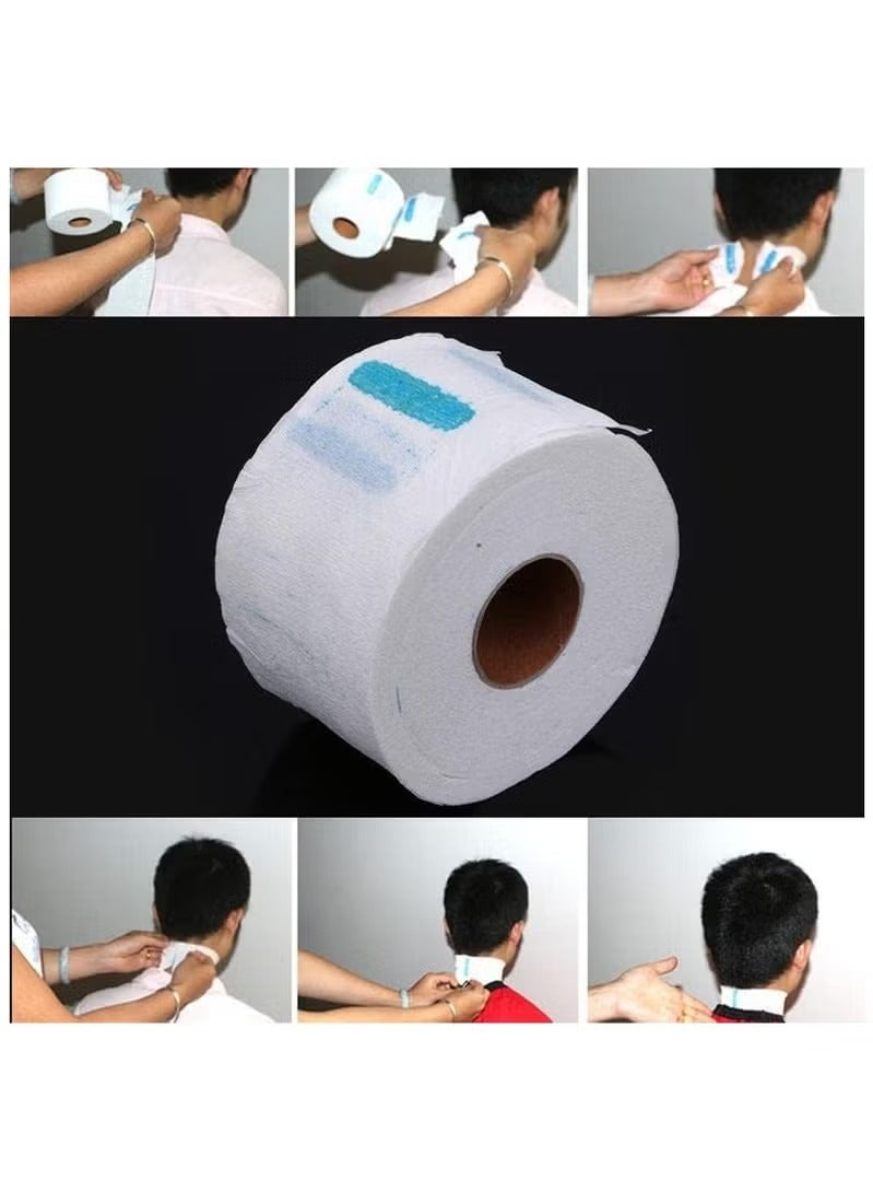 BANDIDO 1 Roll Neck Strips Tape For Barbers- Disposable, strong, Durable Quality Barber Neck Rolls., white, One size - Image 3