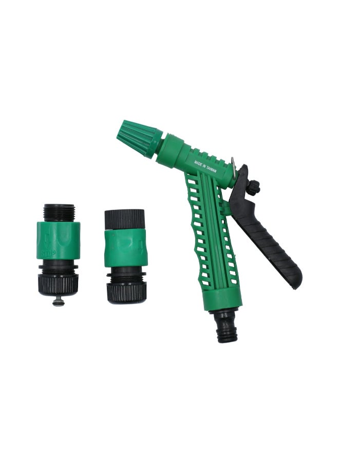 Generic Multi-Pattern Hose Nozzle Spray Gun Green and Black 15.2 x 24.4 x 4 cm T21-801-502L1 - Image 2