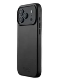 موجو iPhone 17 Pro Max Leather Case - Black