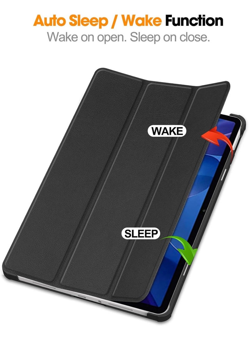 Case for Xiaomi Redmi Pad 2 Tablet 11 Inch 2025, Thin Slim PU Leather Stand Protective Hard Shell with Auto Wake/Sleep for Redmi Pad 2  - Image 2