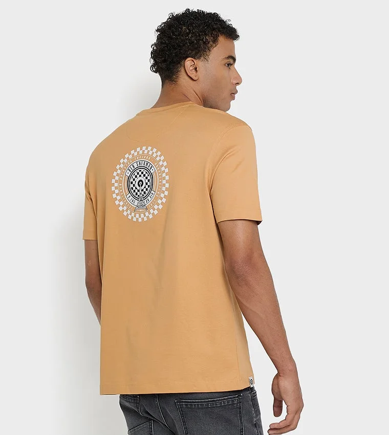 Ben Sherman  Ben Sherman Men's Crew Neck Short Sleeve Printed T-Shirt for Men | Best Price UAE
