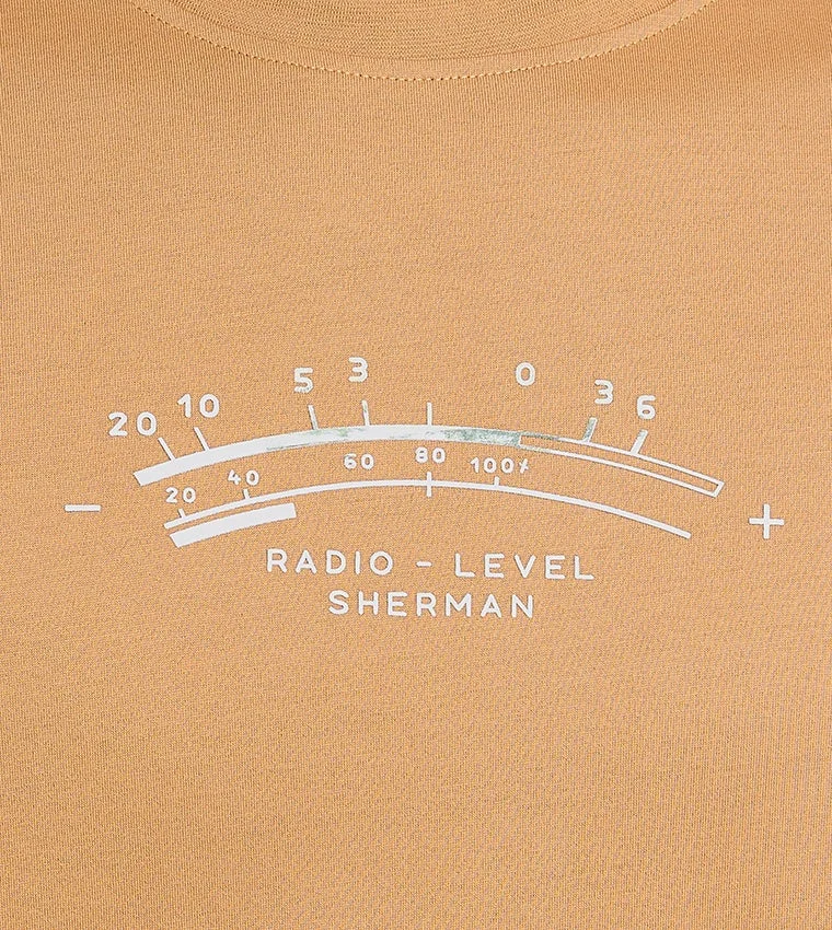 Ben Sherman  Ben Sherman Men's Crew Neck Short Sleeve Printed T-Shirt for Men | Best Price UAE