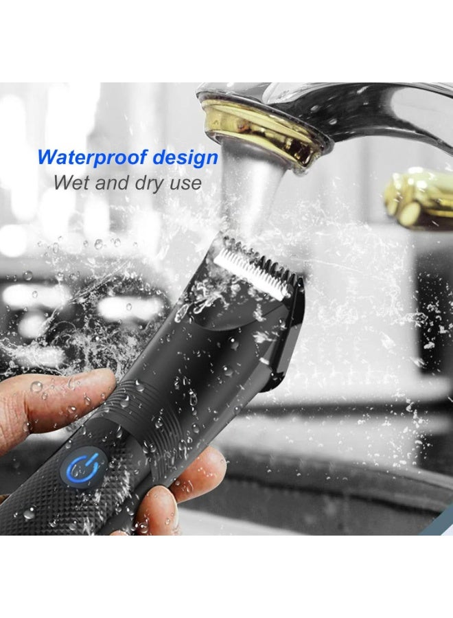 Generic Body Trimmer for Men, Men Grooming for Body,Electric Trimmer,Body Shaver Groomer Safe Shaver Rechargeable Waterproof Wet/Dry  - Image 2