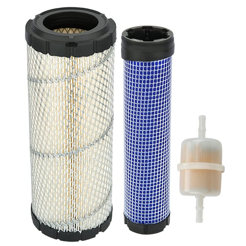 Butom 11013-7044 11013-7045 Outer Inner Air Filter for Kohler 25 083 01-S 25 083 04-S 841497 821136 M131803 M131802 Kawasaki 11013-7020 11013-7019 AF25552 AF25551 - Image 1
