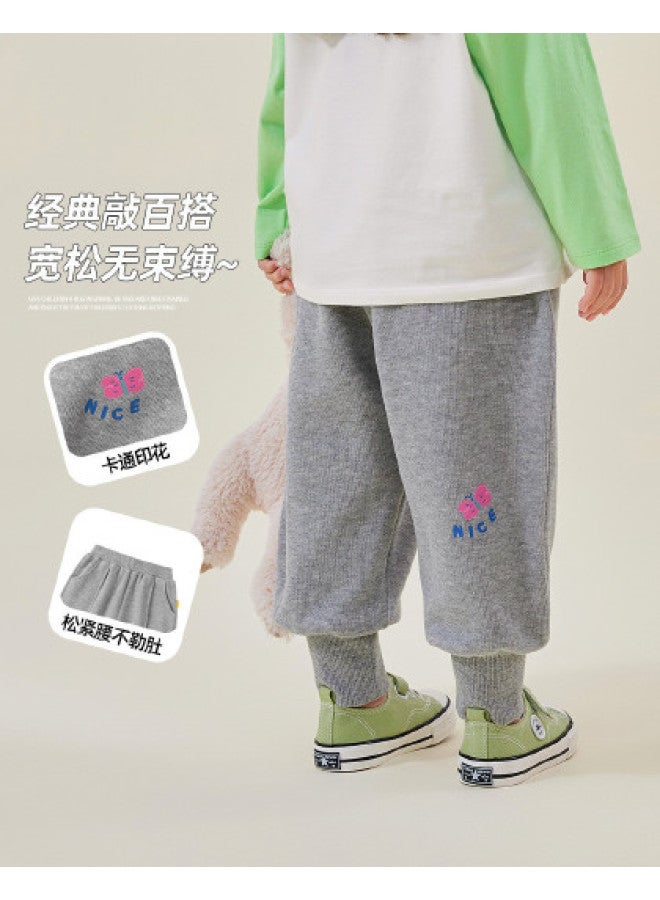 Doodle Home girls' Sport Pants Autumn Kids' Running Pants Fall Baby Girl Sweatpants Toddler Casual Pants - Image 1
