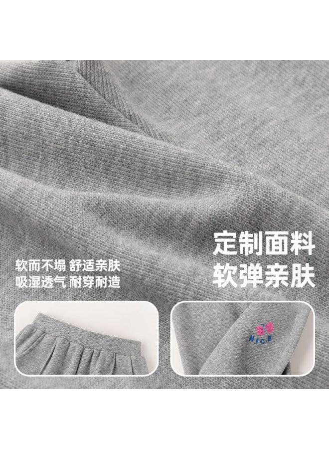 Doodle Home girls' Sport Pants Autumn Kids' Running Pants Fall Baby Girl Sweatpants Toddler Casual Pants - Image 4
