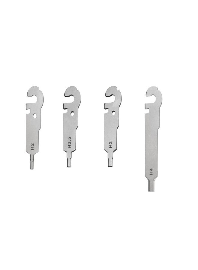 Roxon FLEX FT06 - Build Your Own Multitool Implements Tools Accessories Set (Hex Wrench Set: 2mm, 2.5mm, 3mm, 4mm) - Image 1