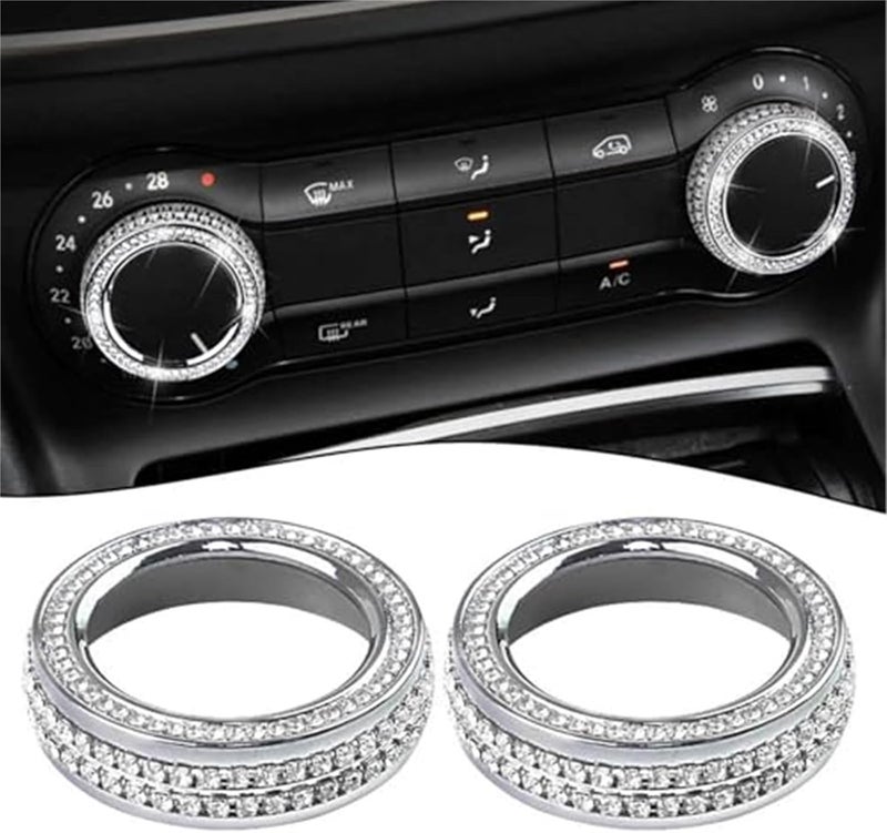 Vuzmode Decorative Ring Covers for Car Multimedia Controls - Image 3