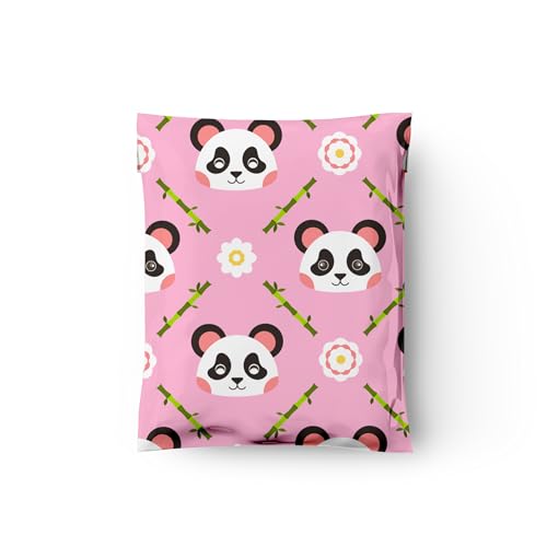 Pro Supply Global 10x13 (100) Pink Panda Designer Poly Mailers Shipping Envelopes Premium Printed Bags - Image 5