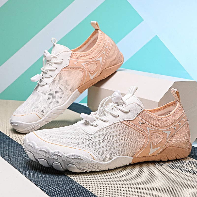 [] New Style River Tracing Shoes For Couples, Outdoor Sports Wading Shoes, Beach Swimming, Hiking And Mountaineering Five-Finger Shoes - Image 3