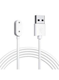 Generic Charger Compatible with Huawei Watch Fit, Huawei Watch 4X, Honor Watch SE - Magnetic USB Charging Cable, Smart Watch Accessories for Huawei Watch, White 