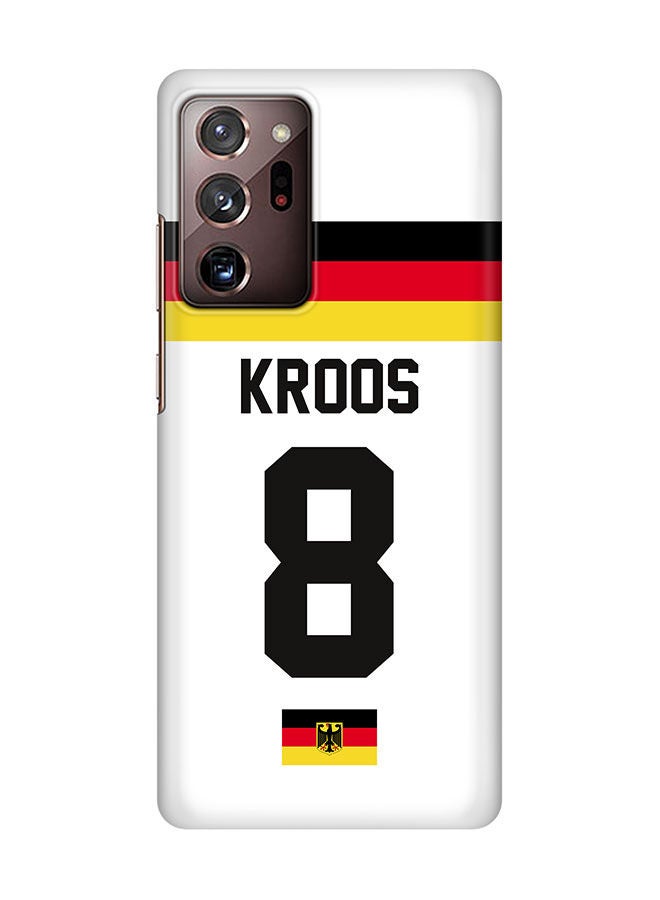 Stylizedd Slim Cover for Samsung Galaxy Note20 Ultra Case Snap Classic Series Mobile Cover Hard PC Shield Matte Finish Print -Germany-Player-Kroos - Image 1