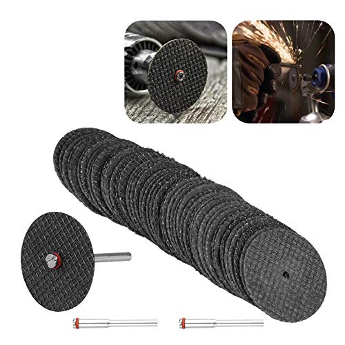 DIY Crafts Pack Of 5 Pcs, Multi, Colour With 1 Pc Mandrel, 32mm Fiberglass Metal Cutting Disc for Grinder Rotary Tool Circular Saw Blade Wheel Cut(Pack Of 5 Pcs, Multi, Colour With 1 Pc Mandrel) - Image 3