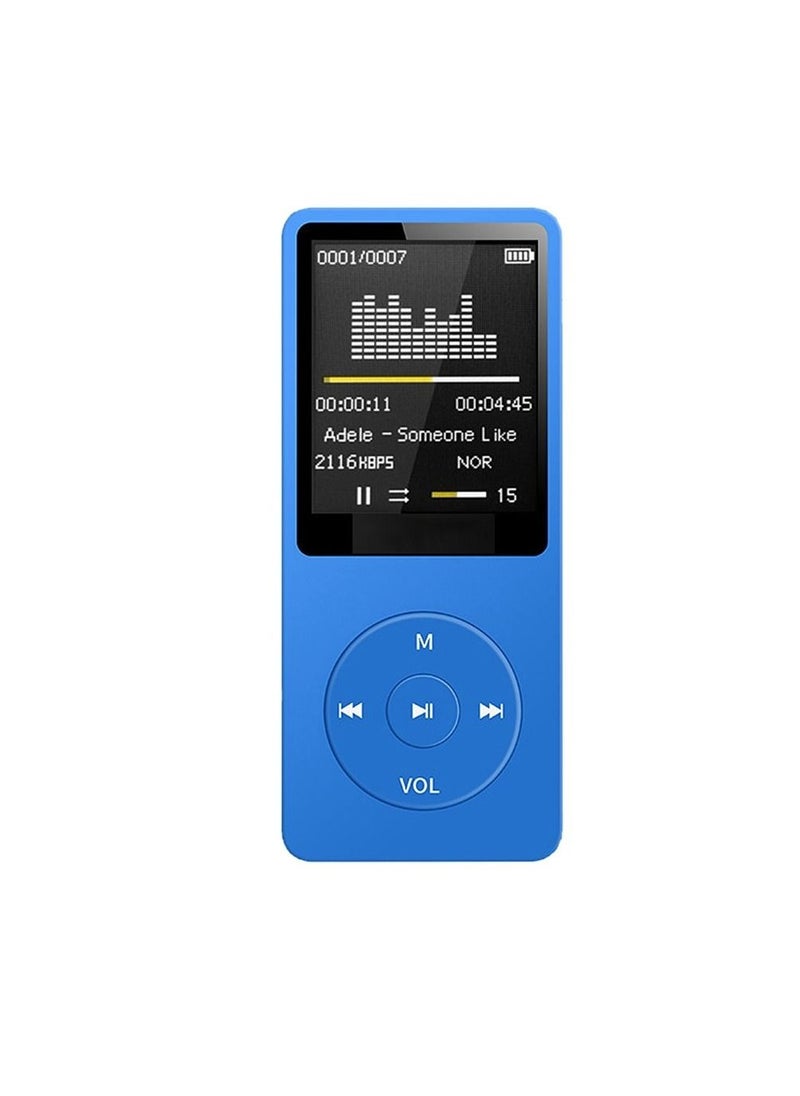Joshberg - Portable MP3 Music Player Blue - Image 1