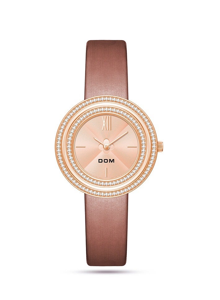 DOM Ladies' Waterproof Quartz Watch - Image 1