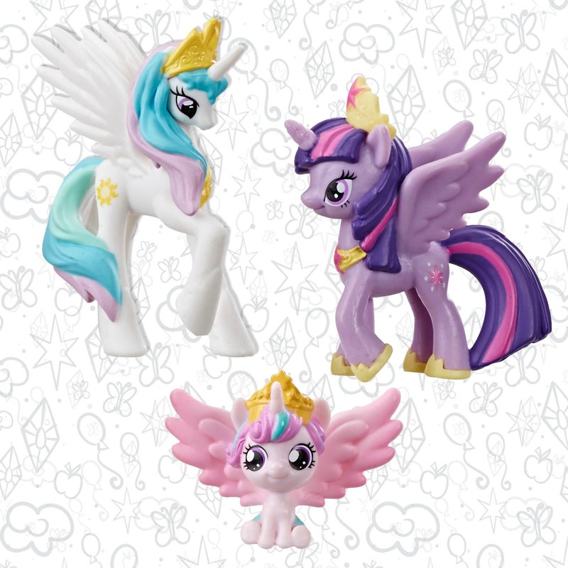 My Little Pony Toy Rainbow Equestria Favorites 10 Figure Collection, Christmas Stocking Stuffers for Kids, Ages 3+ (Amazon Exclusive) - Image 3