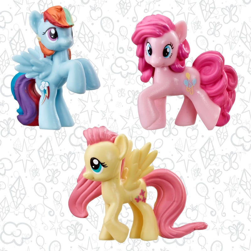 My Little Pony Toy Rainbow Equestria Favorites 10 Figure Collection, Christmas Stocking Stuffers for Kids, Ages 3+ (Amazon Exclusive) - Image 5