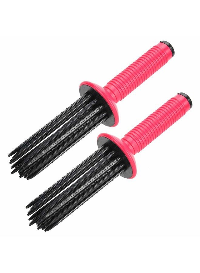 Brrnoo Hair Curling Roll Comb Anti‑slip Curling Wand,hair Curler Curling, Professional Hair Stylists Styling Comb for Women Ladies, Volume Hair Tool Defining Comb Hairstyling Tools - Image 4