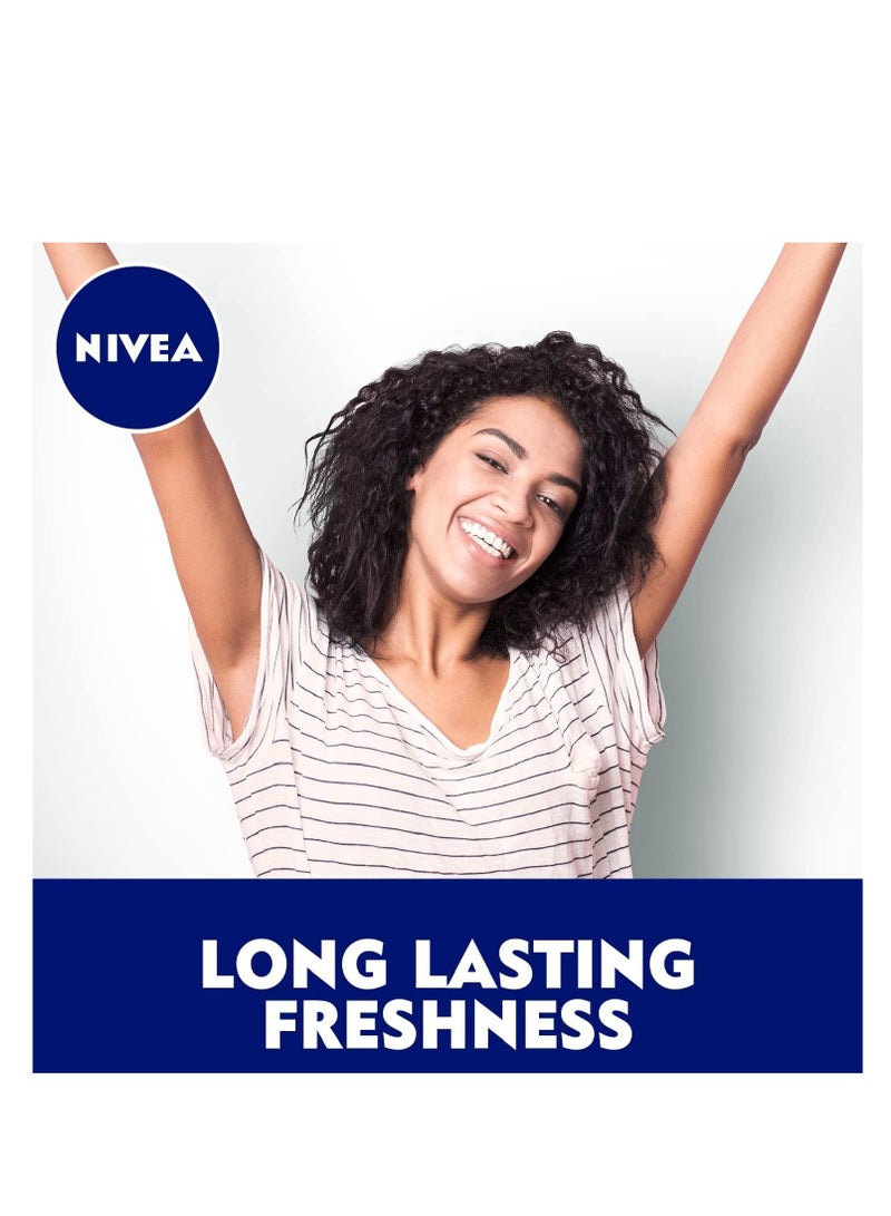 نيفيا عبوتين نيفيا مزيل عرق رول للنساء الأسود والأبيض غير مرئي واضح 50 مل - Image 2