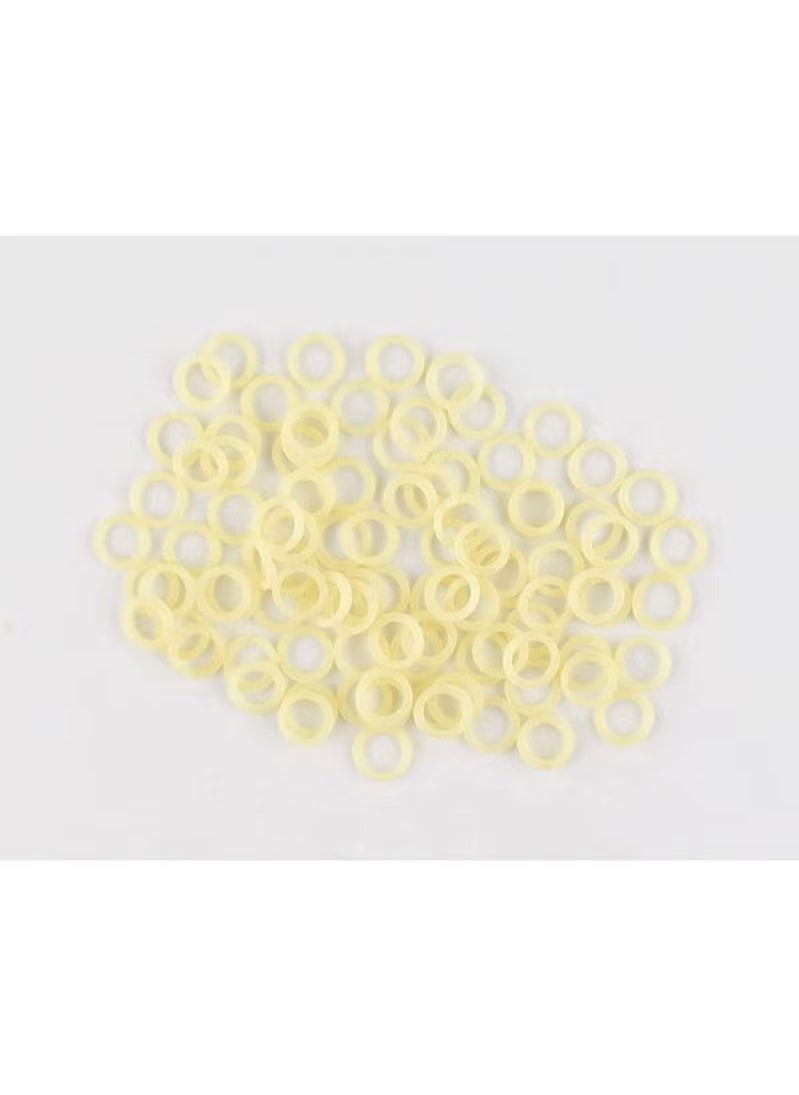 Beauenty 500pcs Orthodontic Elastic Bungee Bands, 3.5oz Heavy Duty Rubber Dental Leashes, Braces Elastic Pads (3/16 Inch, 4.7mm)  - Image 3