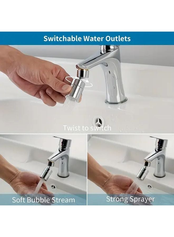 Upgraded Thickened Copper Core Basin Faucet With Rotating Foaming And Extended Water Nozzle - Image 5