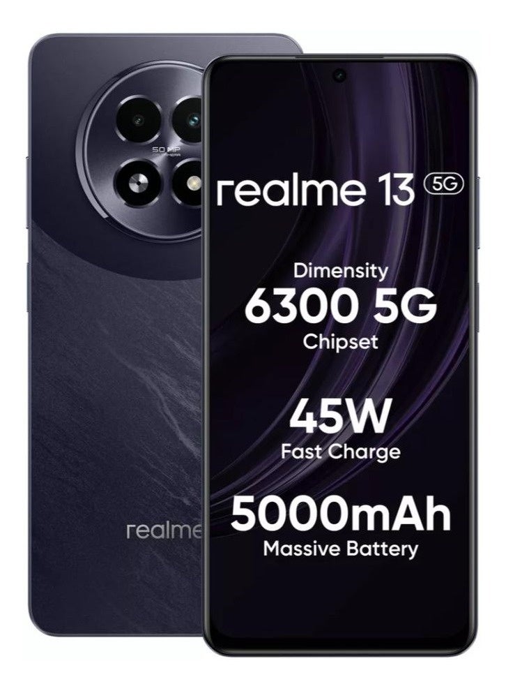 ريل مي ريلمي 13 ثنائي الشريحة بنفسجي داكن 12 جيجابايت 256 جيجابايت 5G - نسخة الشرق الأوسط - Image 1