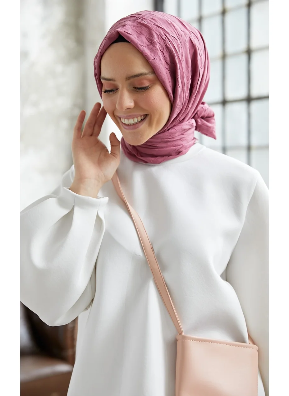 Naciye Sultan Bamboo Scarf Shawl Dusty Rose