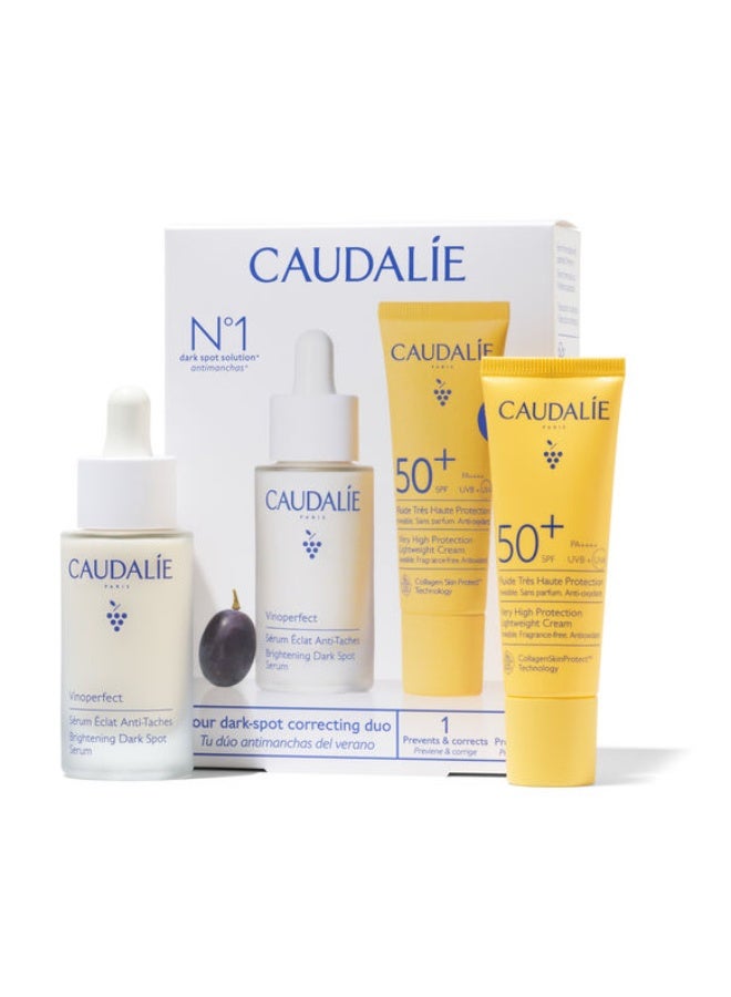 Caudalie Vinoperfect Serum & Suncare Set - Image 1