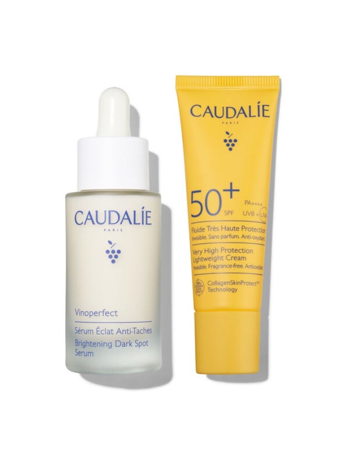 Caudalie Vinoperfect Serum & Suncare Set - Image 2