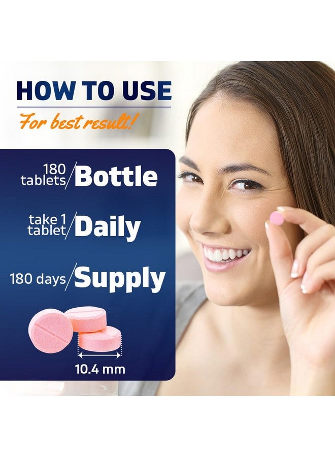 Vitamatic Folic Acid, Vitamin B12 & B6 - 180 Fast Dissolve Tablets Heart Health, Energy Production & Red Blood Cell Support - Image 3