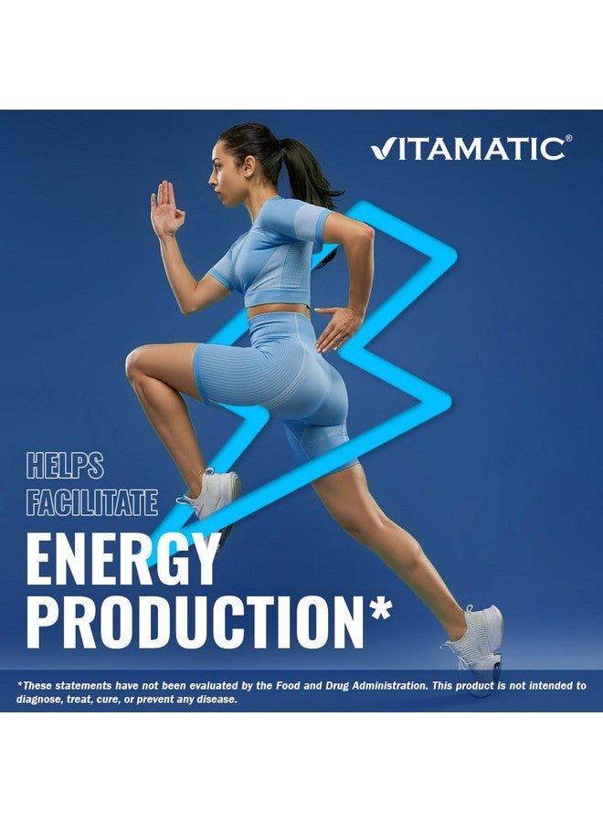 Vitamatic Folic Acid, Vitamin B12 & B6 - 180 Fast Dissolve Tablets Heart Health, Energy Production & Red Blood Cell Support - Image 4