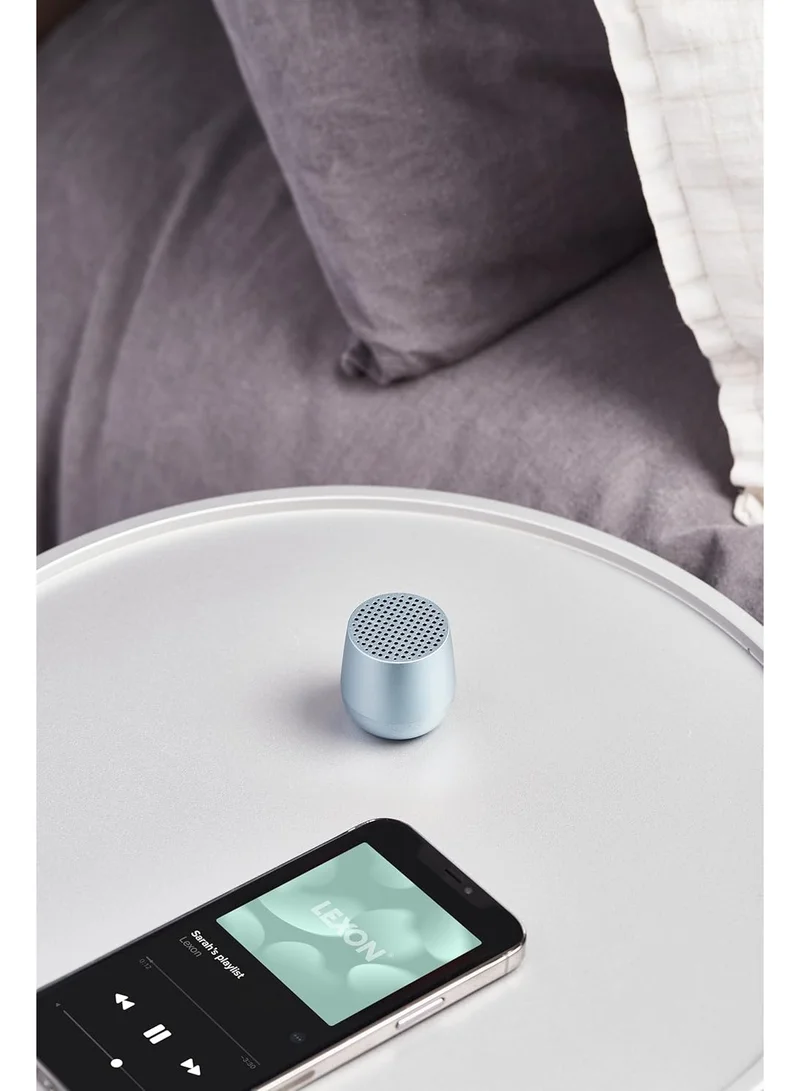 LEXON LIGHT BLUE Mino+ Mini Bluetooth Speaker Pairable With Tws Technology  | Best Price UAE