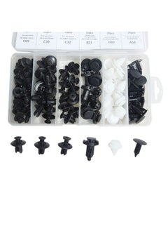 NIBEMINENT 100-Piece Car Retainer Trim Clip Set With Removal Tool  - Image 2