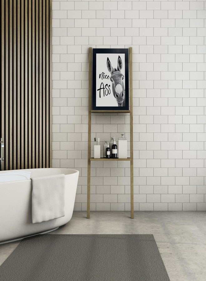 calmart Donkey Animal Prints Toilet Room Decor - Nice Ass Quotes Bathroom Sign, Funny Signs, Wall Art, Poster, Quotes, Guest - Image 4