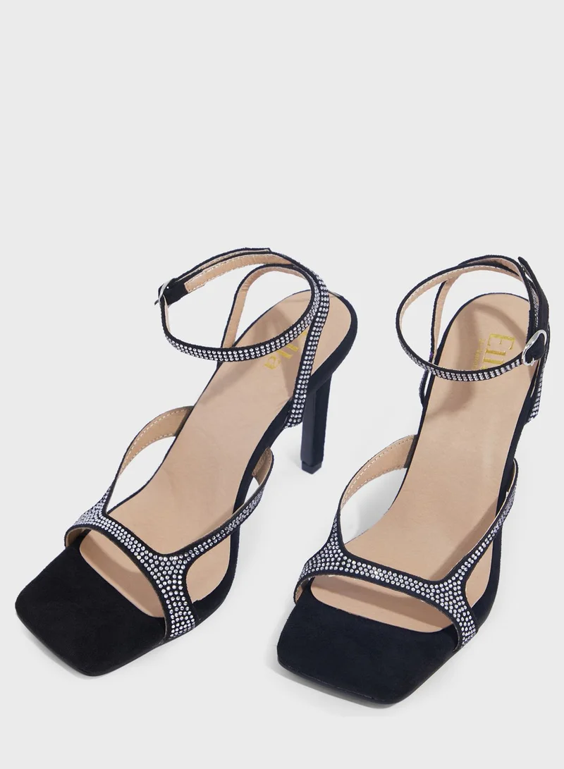 ايلا ليمتد اديشن Diamante High Heeled Sandal