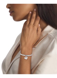 CALVIN KLEIN Calvin Klein Women's Silver Oval Hinged Bangle - 35000598  - Image 3