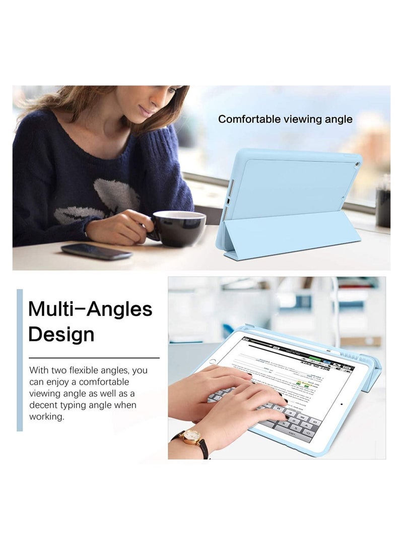 ELTRAZONE iPad 6th Generation Case, iPad 5th Generation Case with Pencil Holder, Premium Folio Folding Stand Smart Auto Wake/Sleep Protective Tablet Case Cover for Apple iPad 9.7 Inch 2018/2017 - Image 5