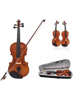 Megarya Megarya Student Acoustic Violin 3/4 Size With Case, Bow, Rosin  - Image 1