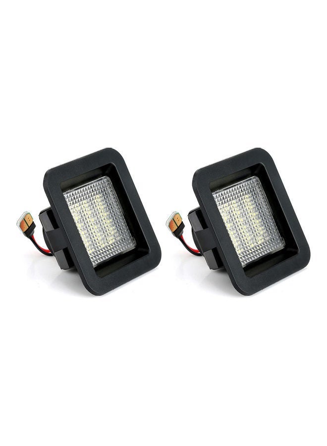 MUNTAQI 2-Piece LED License Plate Light - Image 1