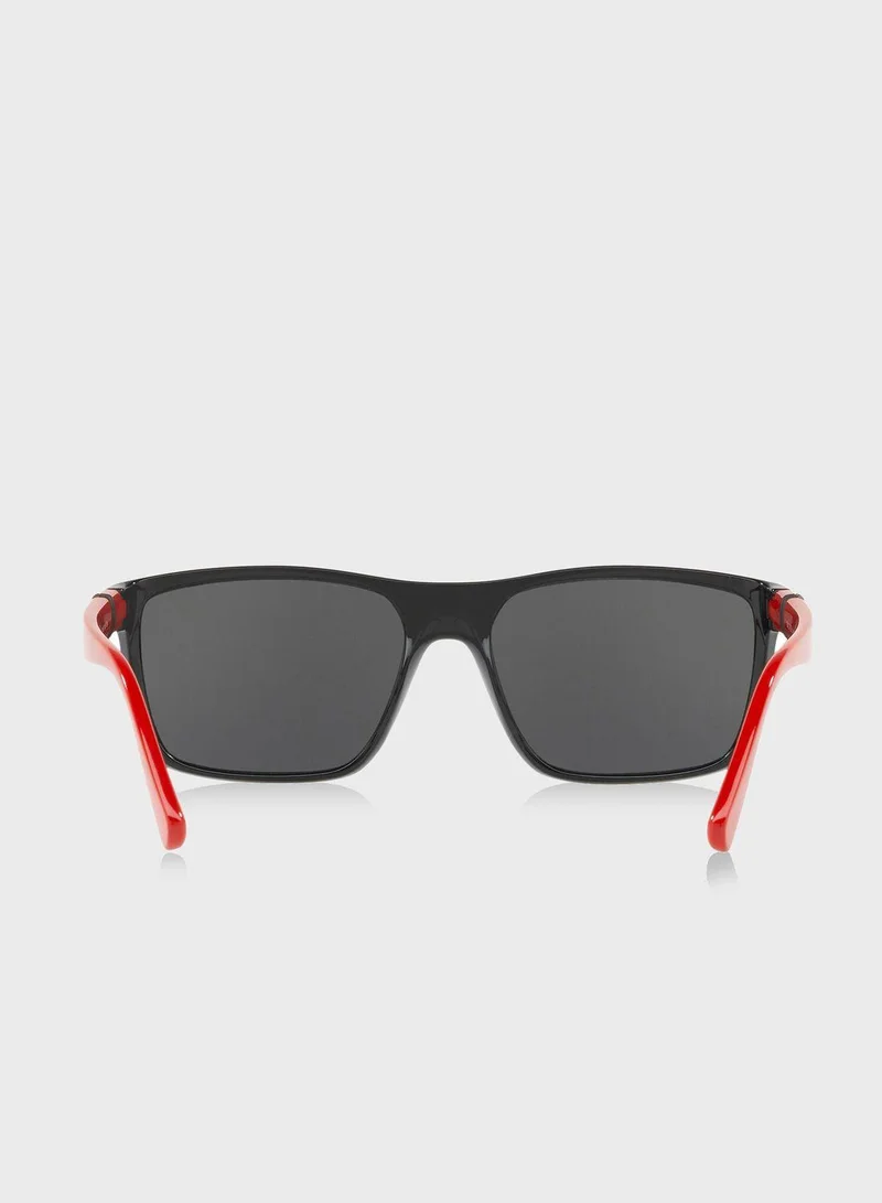 POLO RALPH LAUREN 0Ph4133 Hexagonal Sunglasses