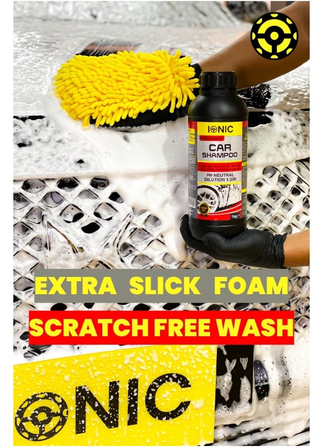 IONIC - Car Shampoo, Car Wash, Car Shine, Concentrated 1Kg - Image 1
