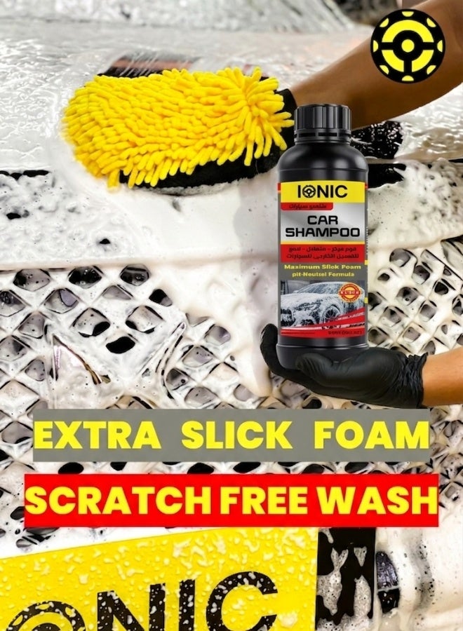 IONIC Car Shampoo, Car Wash, Car Shine, Concentrated 947ml - Image 4