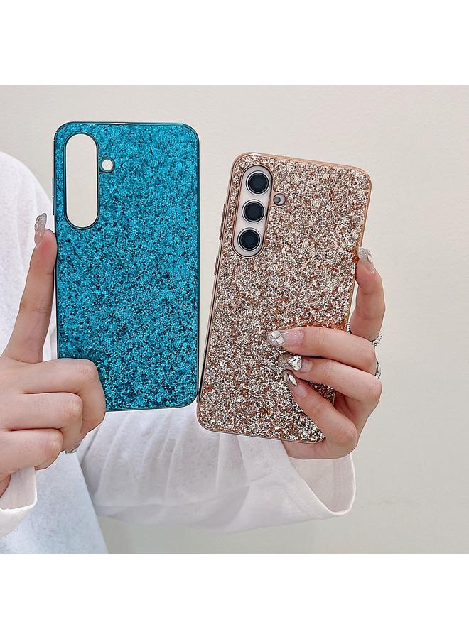 S-TOP Case For Samsung Galaxy S24 FE 5G Glitter Powder Shockproof TPU Phone Case - Image 5