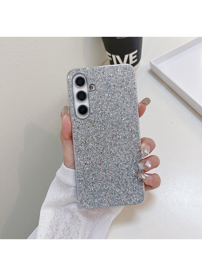 S-TOP Case For Samsung Galaxy S24 FE 5G Glitter Powder Shockproof TPU Phone Case - Image 1