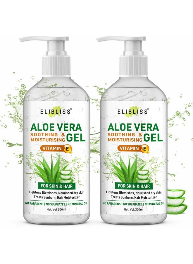 ELIBLISS Aloe Vera Multipurpose Beauty Gel For Skin Body & Hair Pack Of 2 