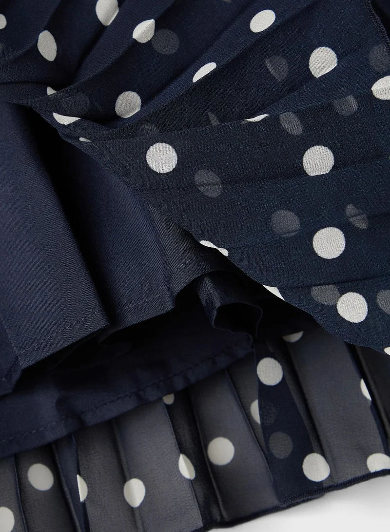 NAME IT Kids Dot Print Skirt