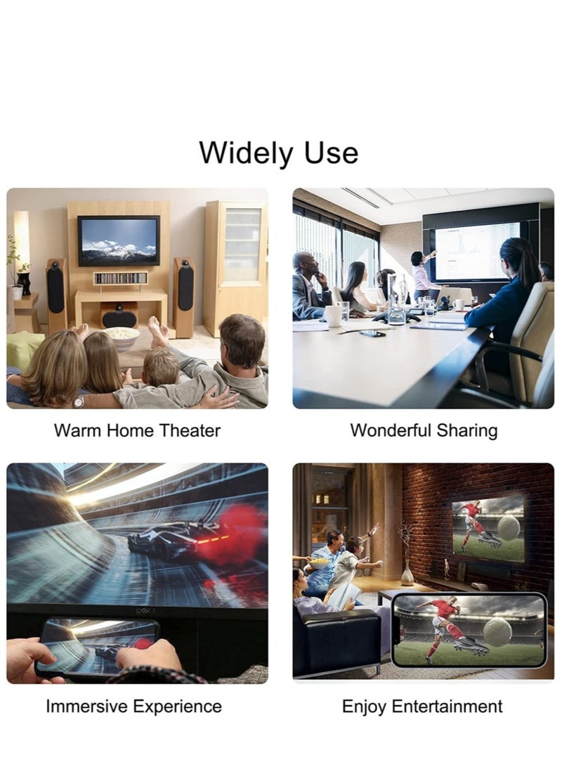 ELTRAZONE HDMI Adapter for iPhone to TV,iPad to HDMI,1080P HD Digital AV Adapter(No Need Power) Video & Audio Sync Screen Connector Compatibility with iPhone 14/13/12/11/X/8/iPad/to HDTV,Projector, Monitor. - Image 5