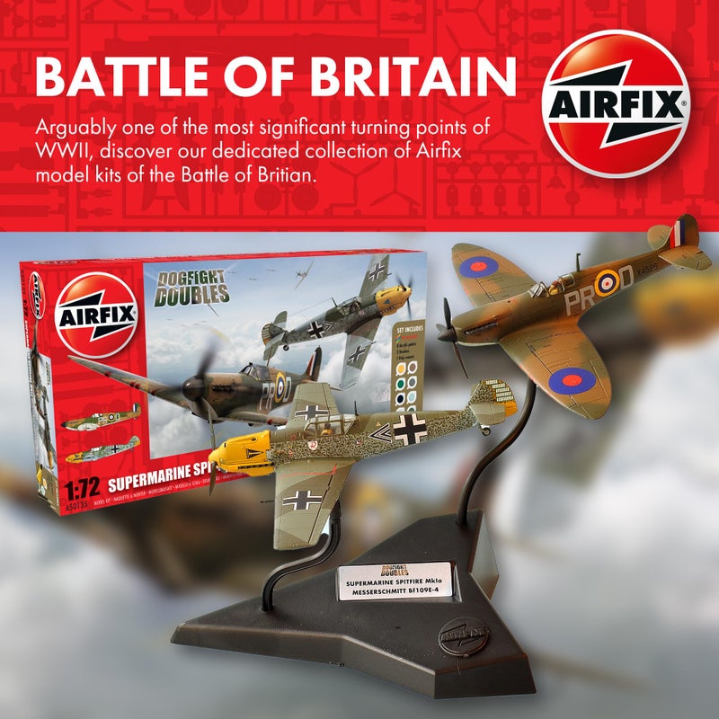Airfix Model Airplane Kit Gift Set - A50182 Battle of Britain Memorial Flight, Plastic Plane Model Kits for Adults & Kids 8+, Skill Level 2, 1:72 Scale WW2 Military Aircraft Models - Image 3